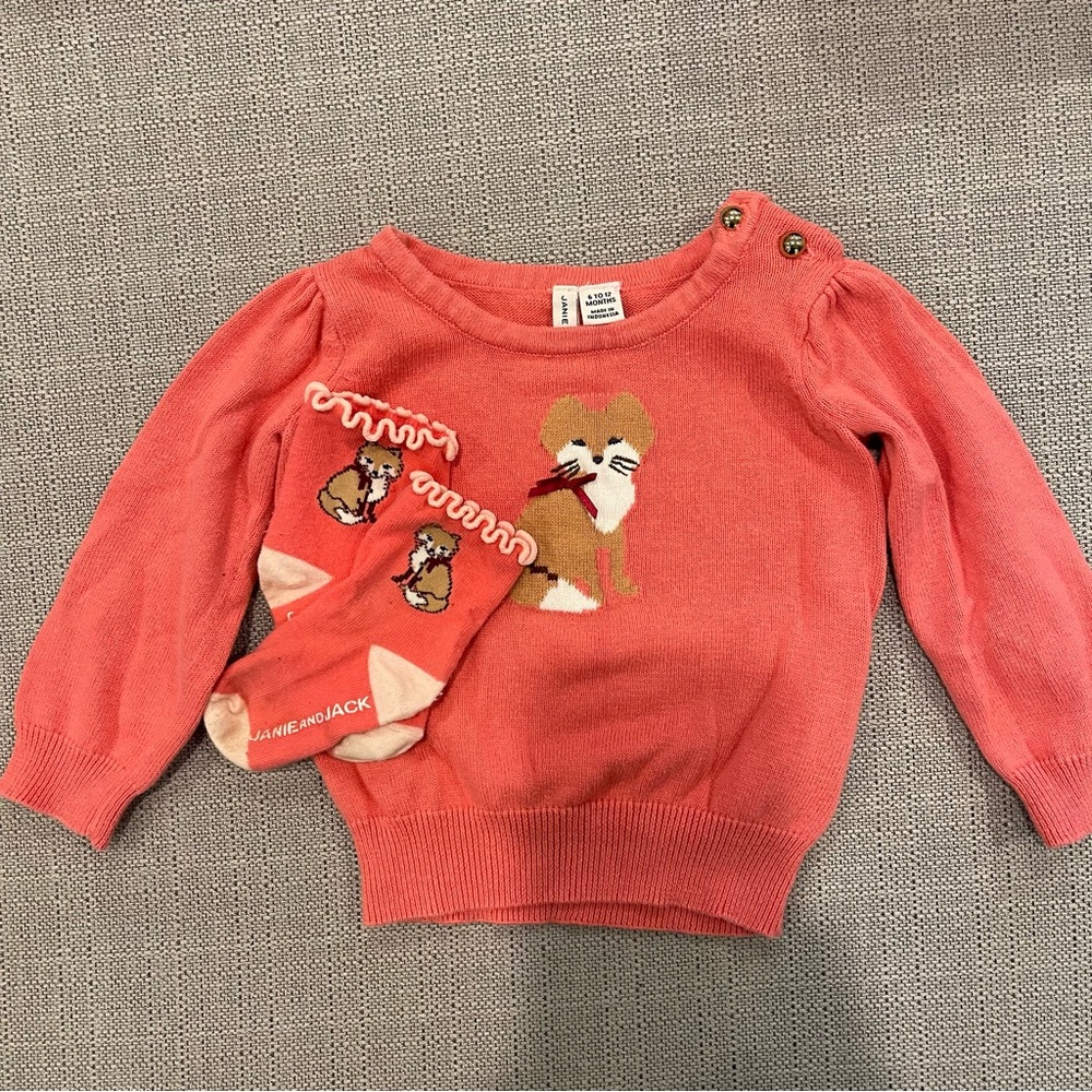Janie and Jack Bundle 6m-12m